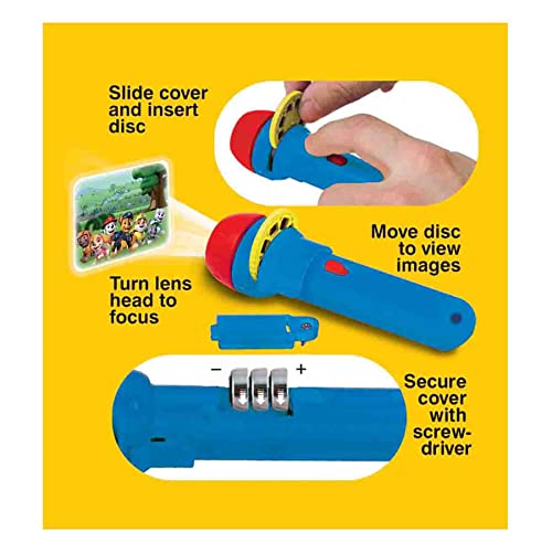 Image of Brainstorm Toys Paw Patrol Children's Flashlight and Projector Toy, Multicolor