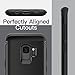 JETech Heavy Shockproof Case for Samsung Galaxy S9, Dual Layer Rugged Protective Phone Cover with Shock-Absorption (Black)