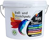 Universell verwendbarer Streich- bzw. Rollputz für Fassaden und Außenflächen