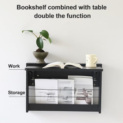 Table à manger pliable avec rangement et forte capacité de charge - 6
