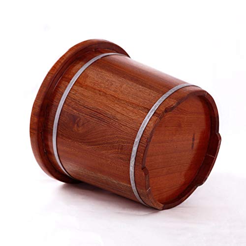 Cubo de madera para sauna y masaje de pies miniatura 5
