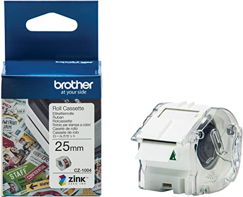 Brother 25Mm White Tape - 5M, Cz1004