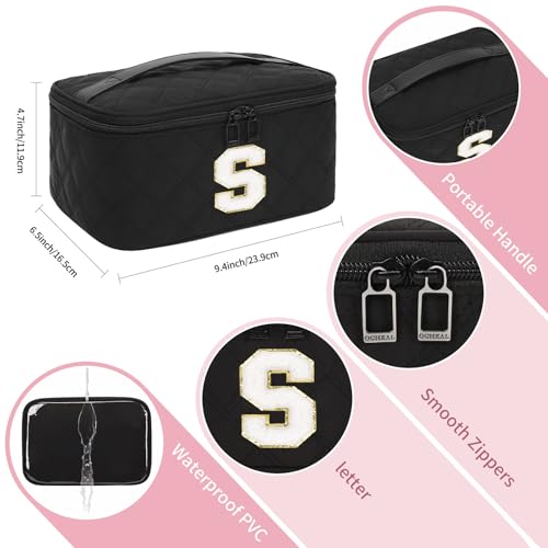 OCHEAL Monogram Travel Makeup Case