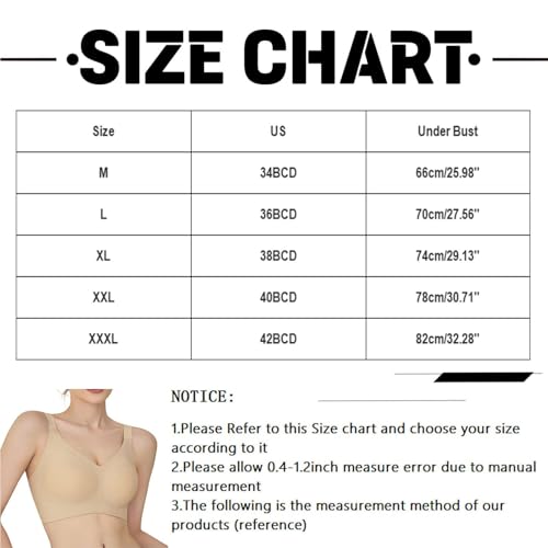 Jelly Bras for Women Supportive Wireless Push Up Bra Full Coverage No Underwear Seamless Plus Size Bralette for Senior4