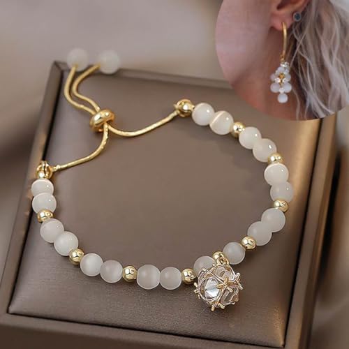Conjunto Feminino em Pedra Opala - Crystal Gold