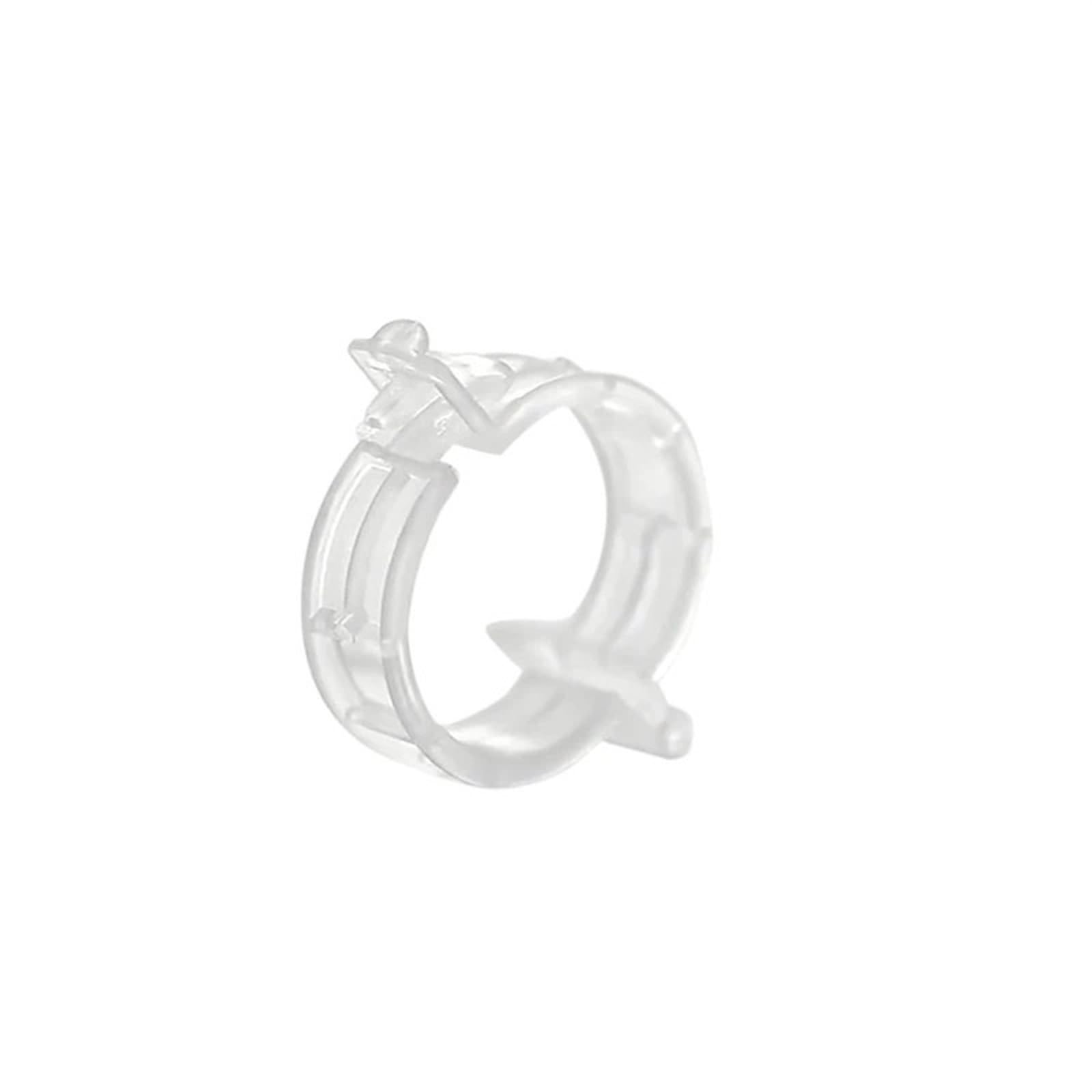 Mollette di sostegno per piante da giardino, Clip di supporto for piante in PP da 3 cm/1,8 pollici riutilizzabili for innesti di vite 50/100/150/200 pezzi(150pc)