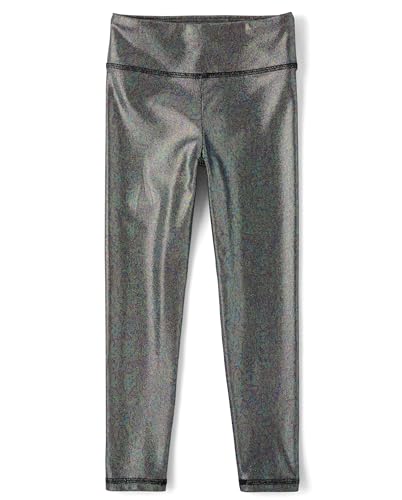 The Children's Place,Girls,Assorted Everyday High Shine Leggings,Black,Small