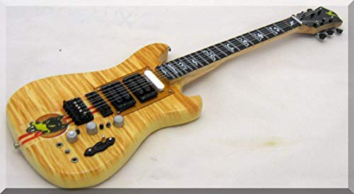 JERRY GARCIA Guitare Miniature WOLF avec médiator - Les Beatles, Paul McCartney, John Lennon, RIngo Starr, George Harrison JERRY GARCIA Guitare Miniature WOLF avec médiator – Image 4
