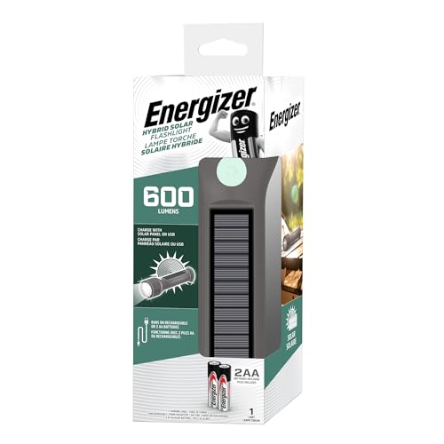 Lampe solaire hybride Energizer YSHH21 pour ne plus manquer de batterie