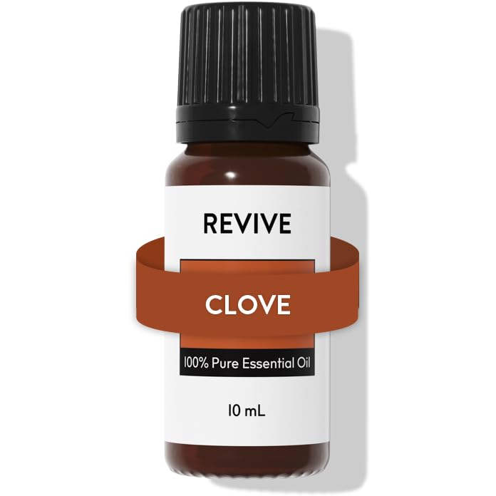 Clove Essential Oil by Revive Essential Oils - 100% Pure Therapeutic Grade, for Diffuser, Humidifier, Massage, Aromatherapy, Skin & Hair Care
