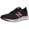 New-Balance-Womens-Fresh-Foam-Arishi-V3-Running-Shoe New Balance Women's Fresh Foam Arishi V3 Classic Running Shoe, Black/Peach Soda Metallic, 10