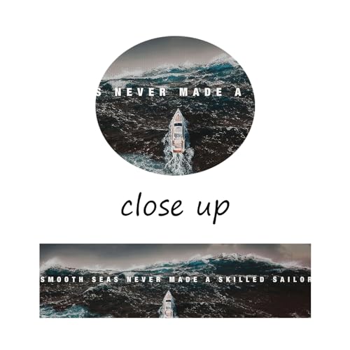 Goforart Inspirational Canvas Wall Art Motivational Success Painting Smooth Seas Picture Poster Positive Motto Office Quotes Print Artwork For Living Room Bedroom Framed Stretched Ready To Hang[18''W X 12''H] thumb #3