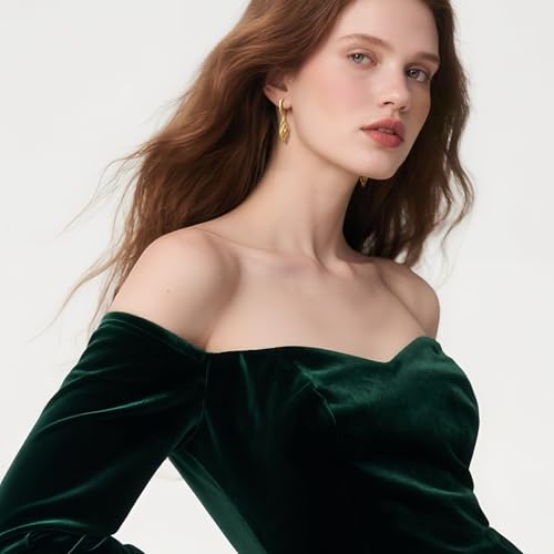 Gold Hoop Earrings 14K Gold Hoop Earrings for Women Dangle Drop Earring for Women Rhombic Twisted Hollow Shape Drop Earring for Womens Dangling 40mm4