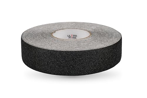 Fita Adesiva Antiderrapante 30 Metros Piso Escada Rampa Externo Diversas Cores (Preta)