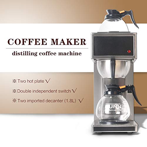 Cafetera Semiautomática Eléctrica Acero Inoxidable 1.25 L miniatura 2