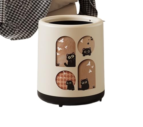 Zitixo �S�~�� �ƒ�p��e�� �z�C�[���t���ƃz�C�[���A�J�o�[�t���ƃJ�o�[�Ȃ��ȂǁA�l�X�ȑI����������܂��L�̕� �L�b�`���E���r���O���[���E�Q���p�̃S�~�� �L���X�^�[�t���A�ړ����₷�� ��e�ʕp�ɂȃS�~�̂Ă̎�Ԃ��y�����܂� (�W�Ȃ�,�ԗւȂ�) [��