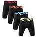 Produktbild YuKaiChen Herren Boxershorts Atmungsaktive Langes Beine Unterhosen Bambusfaser Männer Unterwäsche Pack 1er & 4er