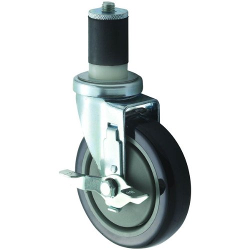 Winco Brake Caster for 1-5/8-Inch or 1.5-Inch Tubing