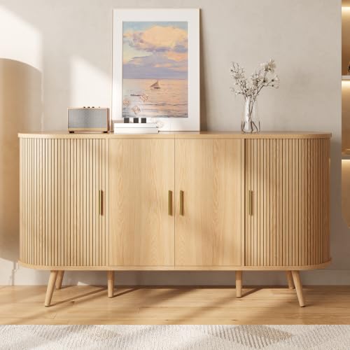 Aparador buffet 150 cm Kredenz para optimizar pasillos estrechos y salones 2
