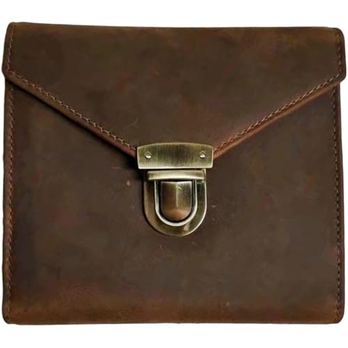 Funda de cuero retro hecha a mano para cuaderno y cartas de póker 2