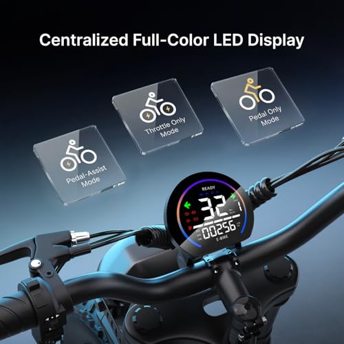 DEEPOWER Electric Bike for Adults,2000W Peak Motor&32MPH