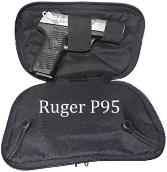 Grande - Cangurera de transporte oculto de cuero de ante ultra suave resistente - marrón, Marrón 5