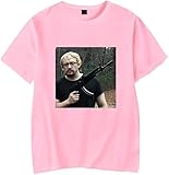 Sam Hyde Shooter Shirt Fashion Merch Short Sleeve Funny Tee Harajuku Tops for Women Men Pink
