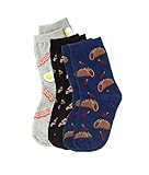 Hot Sox Kid's Food Asst Socks 1 Pair, Multi, Small/Medium
