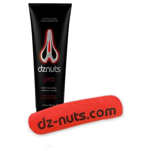dznuts Men's Pro Chamois Cream 1 Pack + Towel