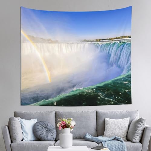 Tapisserie murale Niagara Falls en tissu imprimé haute qualité