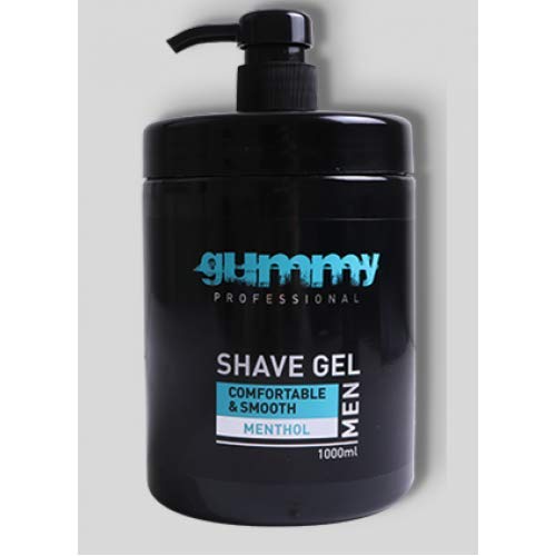 Gummy Shave Gel Menthol With Pump 1000ml