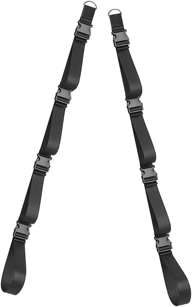 Adjustable Wall-mounted Storage Strap 2pcs for Garage Wall Hanging Storage Organizer Multi-use Heavy-duty Wall Strap for Tool and Equipment Organization