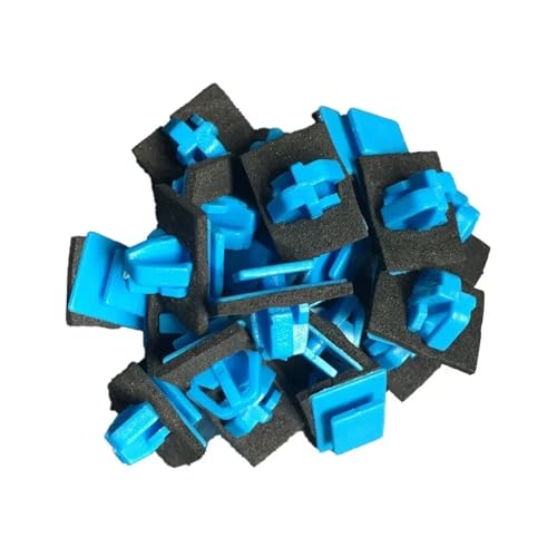 XBNVYRO 30個入りクリップ付きシーラー付きオートリテーナーファスナーキットカーアクセサリー互換87756-1F000