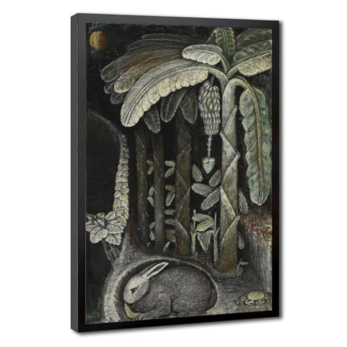 Toile Banana Plantation John Dunkley peinture art caraïbe premium