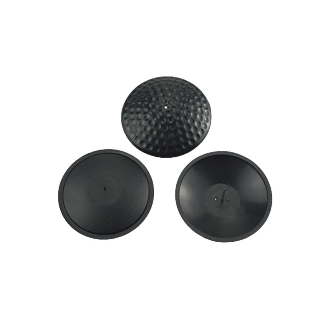 ONSSI® Etiqueta Antihurto Antirrobo Compatible EAS RF 8.2 MHz (100 unidades) con Pin,Etiquetas Duras de Seguridad para Ropas,Bolsos,Zapatos (Negro)