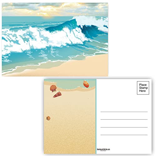 Stonehouse Collection Beach Postcards -...