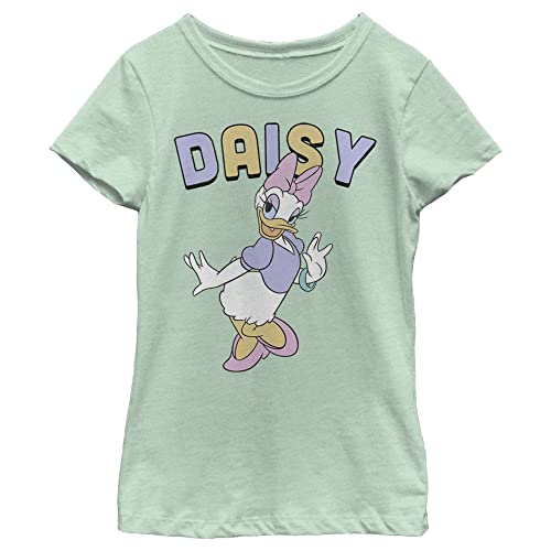 Disney Characters Daisy Duck Girl's Heather Crew Tee