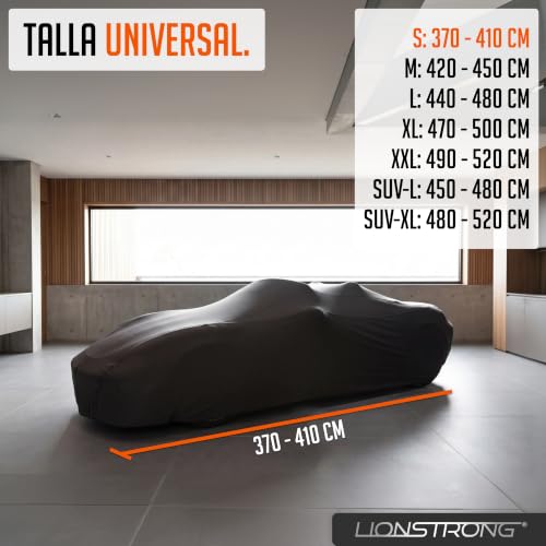 Funda para coche de interior transpirable con bolsa para SUV y berlinas 2