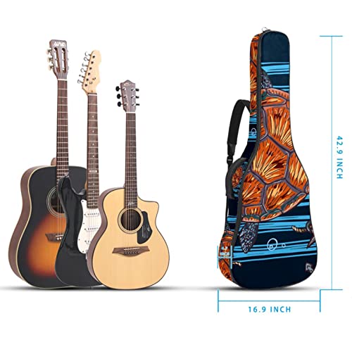 Housse de guitare en tissu Oxford dessinée à la main avec bandoulière réglable - Les Beatles, Paul McCartney, John Lennon, RIngo Starr, George Harrison Housse de guitare en tissu Oxford dessinée à la main avec bandoulière réglable – Image 6