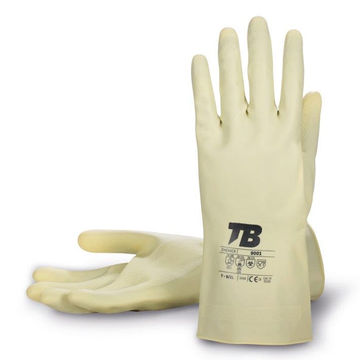 Gants chimique anti radiation alimentaire taille 6 TOMÁS BODERO 9001 lot de 10