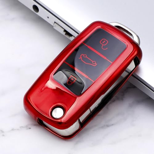 Funda para llave de coche VW con absorción de impactos en Golf 5 y Octavia