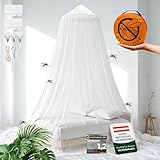 Querfeldein | Moskitonetz Bett - Mückennetz für Doppelbett 180x200 | Outdoor Mosquito net für Camping & Reise | Fliegennetz, Bettvorhang, Mückenschutz für Kinderbett, Balkon oder Terrasse