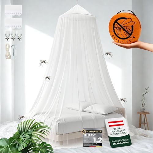 Querfeldein Moskitonetz Bett für Doppelbett 180x200 GESCHLOSSEN