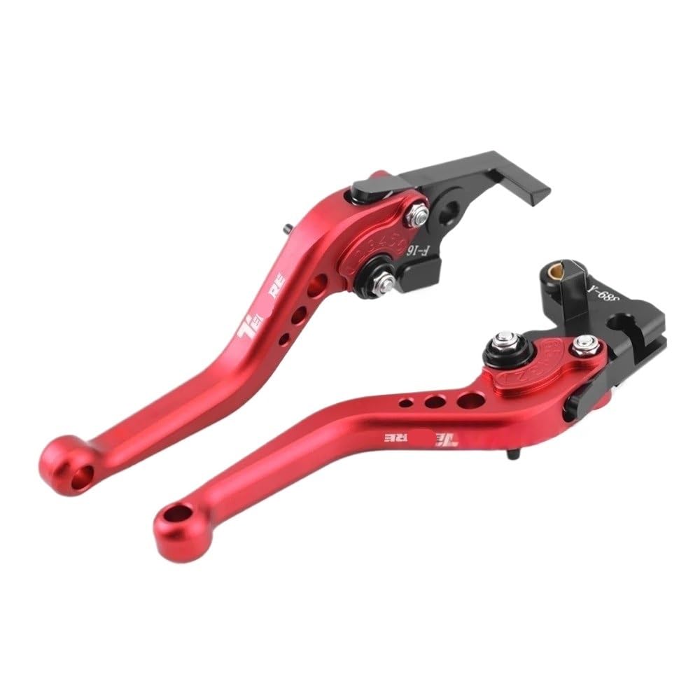 Pliqvbn Red Clutch Brake Shafts Adjustable Handle Hand Control Kit Brake Clutch Levers For Tenere 700 For Rally For World For Raid Xtz700 Xtz07