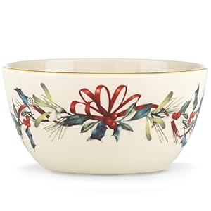 Lenox 847254 Winter Greetings 5" Bowl, Christmas & Holiday Hosting Lenox 847254 Winter Greetings 5 Bowl Christmas Holiday Hosting