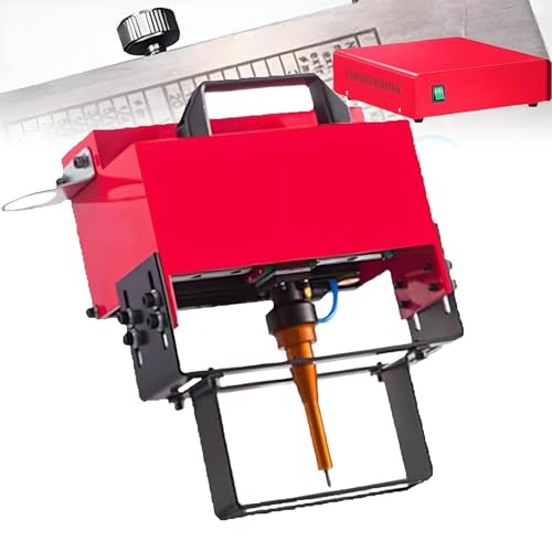 Máquina de marcado por punteado para letras, números de serie, códigos VIN, diseño duradero para marcado de precisión, ideal para uso industrial, fácil operación