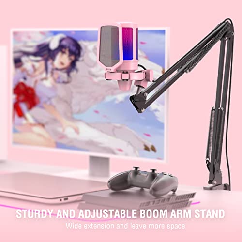 Kit Microphone USB FIFINE RGB pour Gaming et Streaming PC - Geekodrome: Boutique d'accessoires geek FIFINE Ampligame USB Microphone