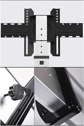 Soporte móvil para TV con ruedas y altura ajustable miniatura 4