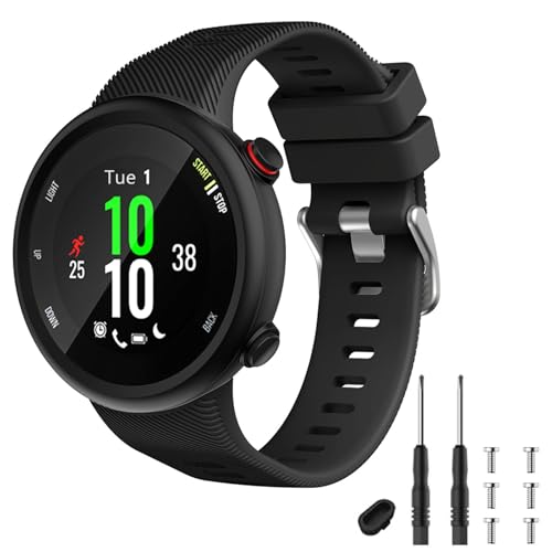 Bracelet Forerunner 45s en silicone souple pour montre connectée Garmin