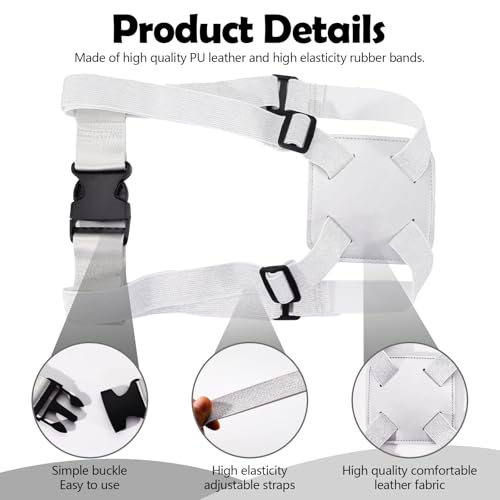 Image of Huakaile 2 Pack Luggage Straps for Suitcase, Adjustable Luggage Belt Bungees Straps with Buckle, Elastic Suitcase Straps Connectors for Travel Tie Down Backpack Bag Cruise Accessories (Silver)